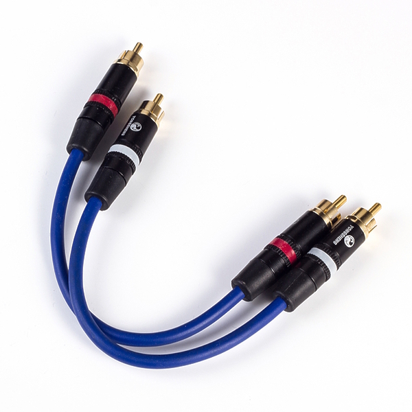 Кабель межблочный Aune AL2 RCA 0.25м артикул 301449Si-1