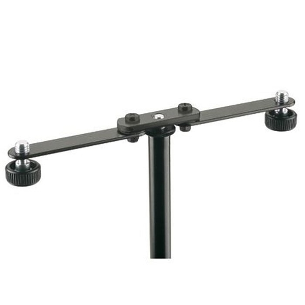 Держатель для двух микрофонов K&M 23510-300-55 артикул 179912Si-1