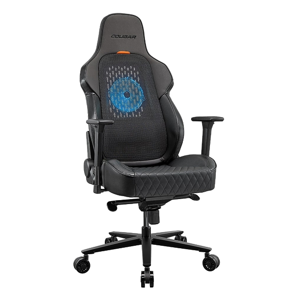 Кресло компьютерное игровое Cougar NxSys Aero Black артикул 312577Si-1 фото 9