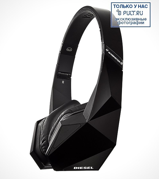 Наушники Monster Diesel Vektr On-Ear black (129559) артикул 114650FV-1 фото 7