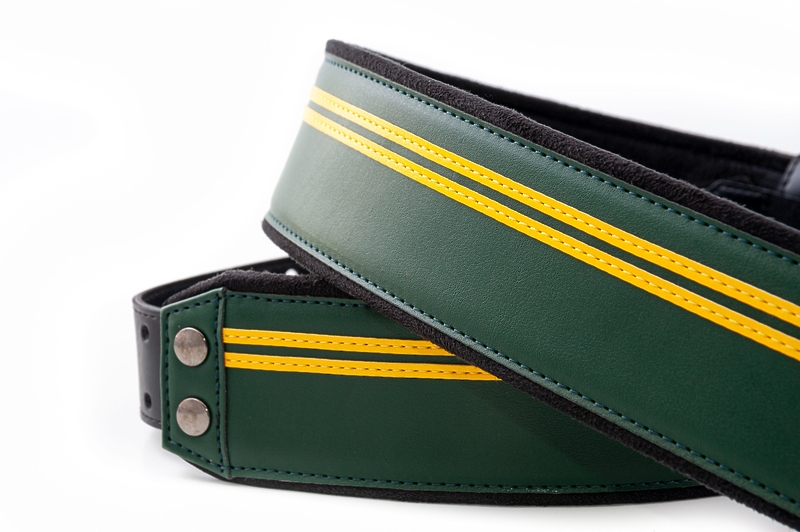 Ремень для гитары RightOn Straps Mojo Race Brg артикул 331616Si-1 фото 4