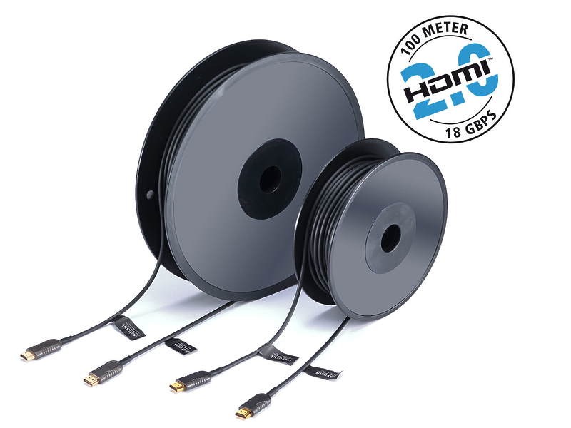 HDMI кабель In-Akustik Exzellenz HDMI 2.0 ARMOURED OPTICAL FIBER CABLE, 1.0 m, 009244001 артикул 192701Si-1 фото 5