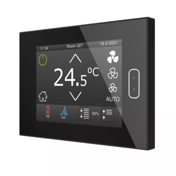 Сенсорная панель KNX Zennio Z40 черный артикул 245163Si-1