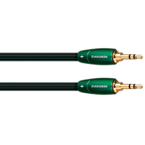 Кабель межблочный аудио AudioQuest Evergreen 3.5M-3.5M, 1.0m артикул 064447Si-1