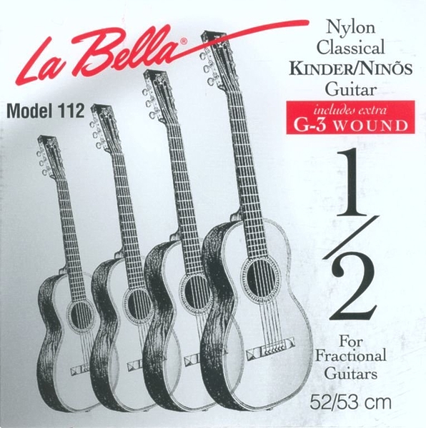 Струны для классической гитары La Bella FG112 артикул 291069Si-1