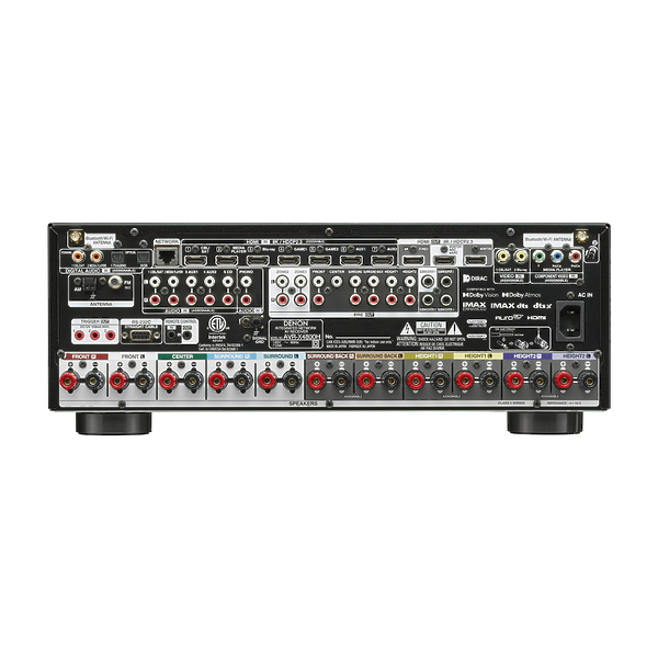 AV ресивер Denon AVR-X4800H black артикул 281035Si-1 фото 4