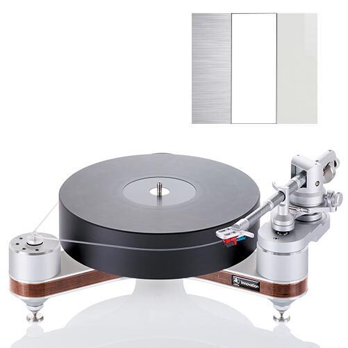 Стол проигрывателя винила Clearaudio Innovation Compact Silver/White/Transparent артикул 205630Si-1