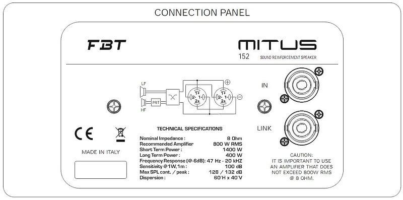 FBT MITUS 152 артикул 122139Si-1 фото 3