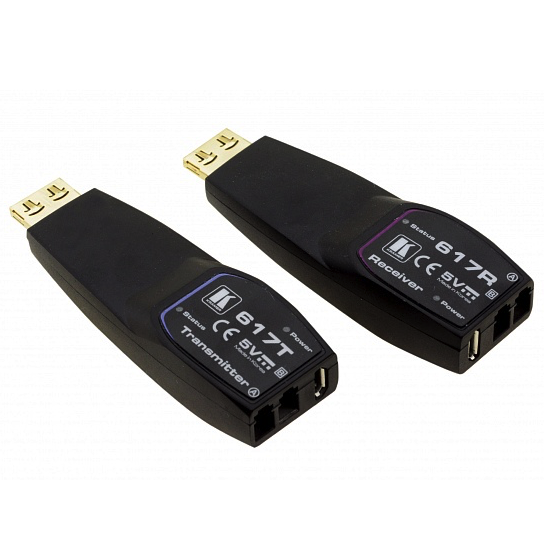 Передатчик и приемник сигнала HDMI Kramer 617R/T артикул 243197Si-1 фото 3