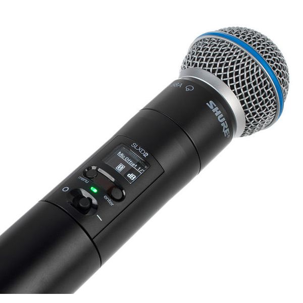 Радиосистема с ручным передатчиком Shure SLXD24DE/B58 H56 (518-562MHz) артикул 331211Si-1 фото 12