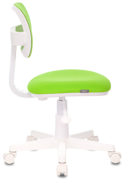 Кресло Бюрократ CH-W299/SD/TW-18 (Children chair CH-W299 l-green TW-03A TW-18 mesh/fabric cross plastic plastik белый) артикул 263320Si-1 фото 4