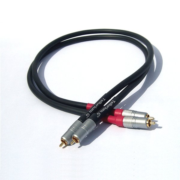 Дубль Кабель межблочный аудио Tellurium Q RCA Black 1.0m артикул 138823Si-1
