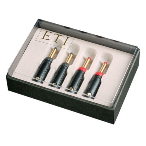 ETI Tellurium Copper Bayonet Plug PACK разъем типа "банан" артикул 115040FV-1