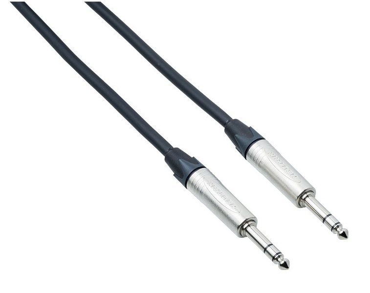 Кабель межблочный стерео Jack-стерео Jack Bespeco NCS100 1 m артикул 257264Si-1