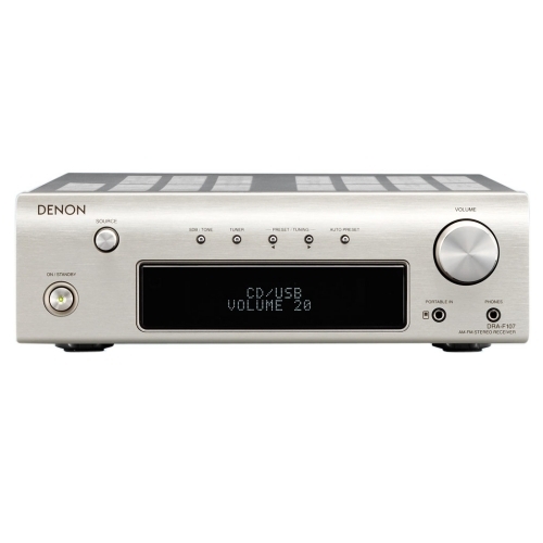 Стереоусилитель Denon DRA-F107 premium silver артикул 327010FV-1