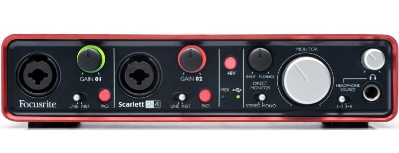 FOCUSRITE Scarlett 2i4 2nd Gen USB артикул 292270-1