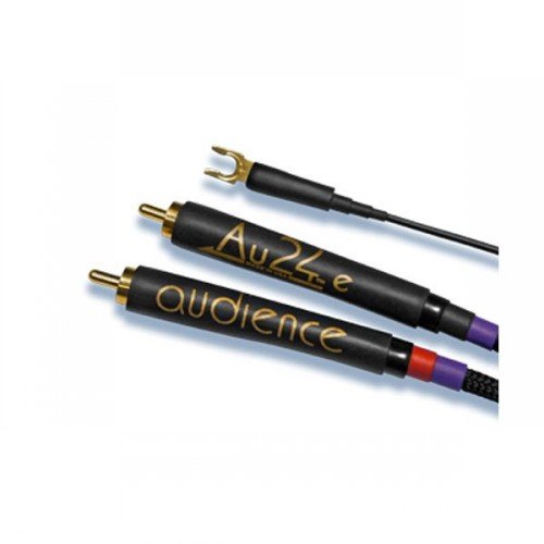 Кабель  межблочный аудио Audience Au24 e Stereo Phono High Z RCA-RCA 1m артикул 109275Si-1