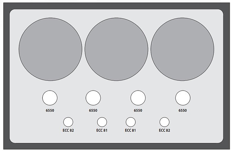 Ламповый усилитель Trafomatic Audio Experience Elegance (black/silver plates) артикул 149767Si-1 фото 3