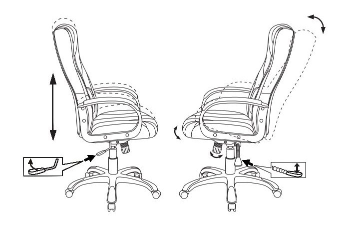 Кресло Zombie 9 RED (Game chair 9 black/red textile/eco.leather cross plastic) артикул 263355Si-1 фото 3