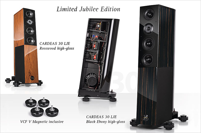 Напольная акустика Audio Physic Cardeas 30 Limited Jubilee Edition (Rosewood High Gloss) артикул 150651Si-1 фото 3