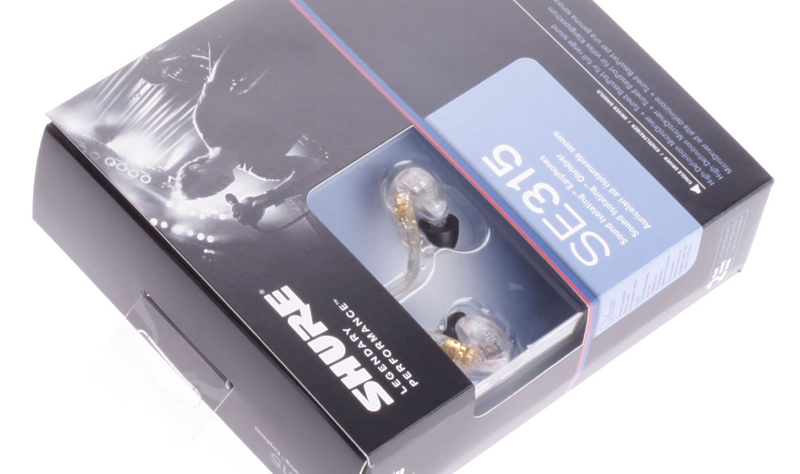 Наушники Shure SE315 clear артикул 106202Si-1 фото 6