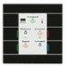 Сенсорный выключатель MDT technologies BE-GT2TS.01 KNX II Smart 4/6/8/12x канальный (6 сенсорных зон), цветной активный дисплей для отображения функции и статуса, автоматическая яркость дисплея, функция шлепка для перекл. каналов, датчик т