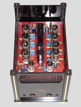 Усилитель мощности AUDIO VALVE Avalon black/gold артикул 134113Si-1 фото 3