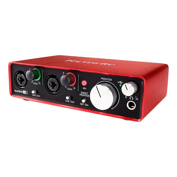 Звуковая карта FOCUSRITE Scarlett 2i2 2nd Gen USB артикул 164189Si-1