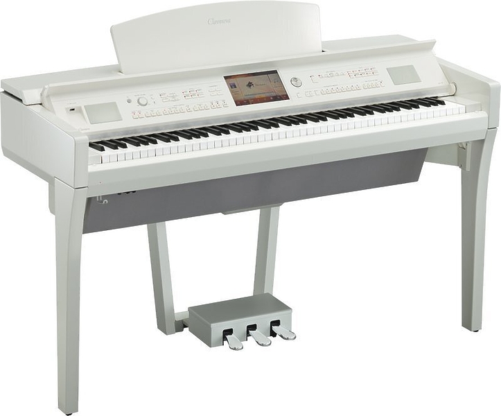 Клавишный инструмент Yamaha CVP-709PWH артикул 136478Si-1