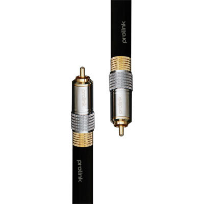 Кабель межблочный Prolink PHF118-0100 (RCA (M) - RCA (M), цифровой - коаксиальный, 1м) артикул 119504Si-1