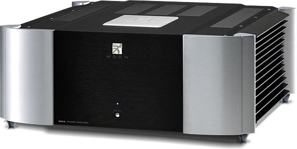 Усилитель мощности SIM Audio MOON 860A RS 2 TONE (Black/Silver) артикул 143653Si-1