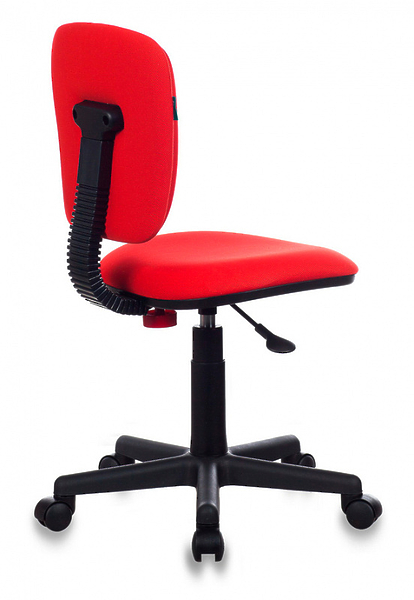 Кресло Бюрократ CH-204NX/26-22 (Office chair Ch-204NX red 26-22 cross plastic) артикул 263456Si-1 фото 5