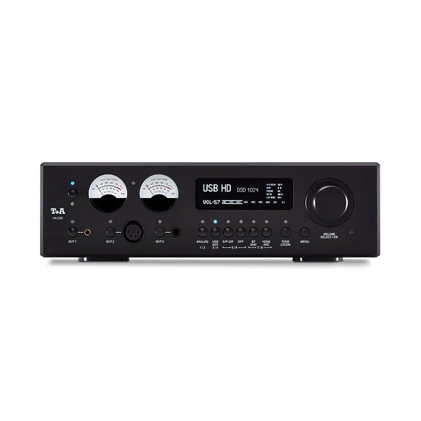 Усилитель для наушников T+A HA 200 Alu black anodized артикул 283039Si-1