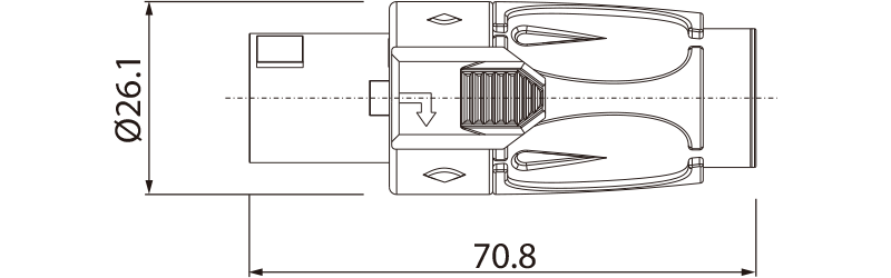 Разъем Roxtone RS4F-N-GN артикул 231429Si-1 фото 3