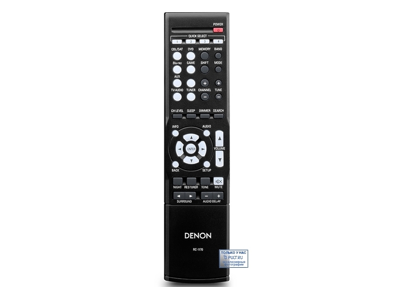 AV Ресивер Denon AVR-1513 black артикул 389341FV-1 фото 3