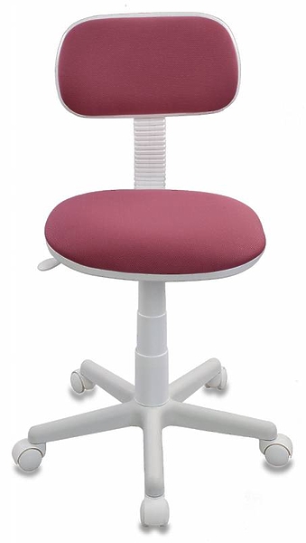 Кресло Бюрократ CH-W201NX/26-31 (Children chair CH-W201NX pink 26-31 cross plastic plastik белый) артикул 263335Si-1 фото 3
