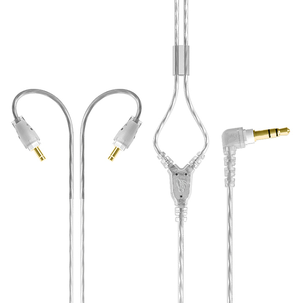 Кабель для наушников MEE Audio MX Pro и M6 Pro stereo clear артикул 198286Si-1
