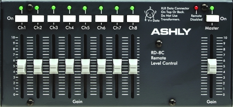 Пульт ДУ Ashly RD-8C артикул 125851Si-1