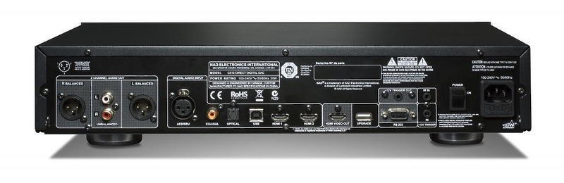 Предусилитель NAD C 510 DAC артикул 113110Si-1 фото 4