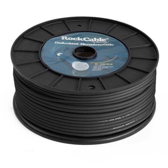 Кабель микрофонный Rockcable RCL10300 D7 BLK артикул 279274Si-1