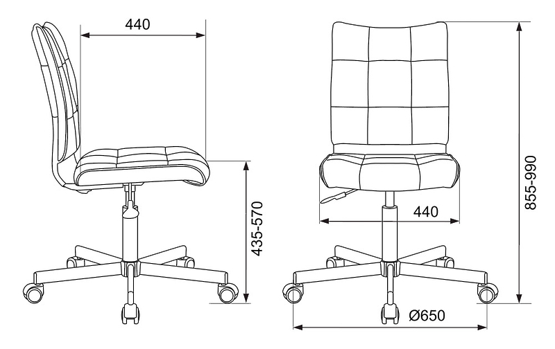 Кресло Бюрократ CH-330M/LT-27 (Office chair CH-330M dark blue Light-27 cross metal хром) артикул 263223Si-1 фото 6