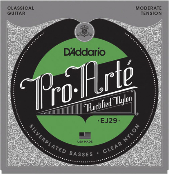 Струны D'Addario EJ29 PRO-ARTS RECTIFIED TREBLES, MODERATE TENSION артикул 273666Si-1