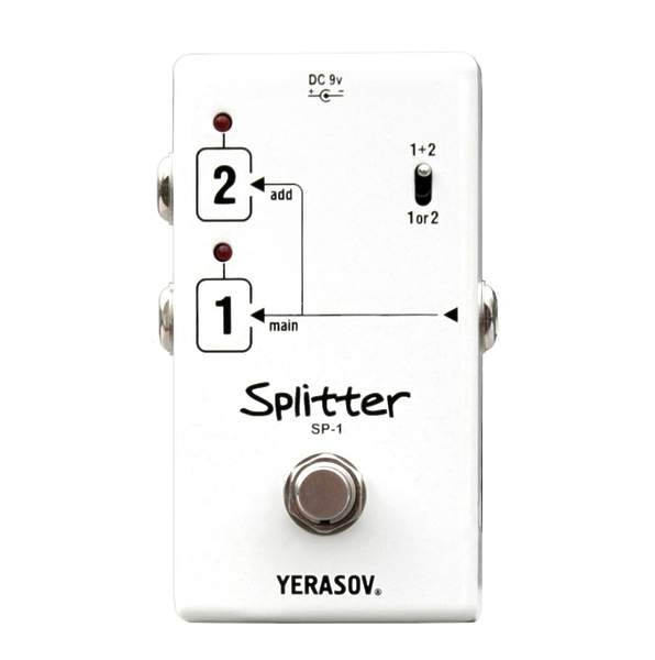 Педаль эффектов YERASOV SP-1 Splitter артикул 292857Si-1