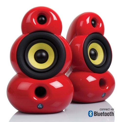 Акустическая система PodSpeakers SmallPod Active Pack BT red артикул 446188FV-1