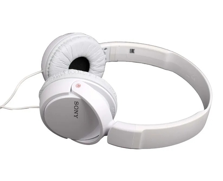 Наушники Sony MDR-ZX110 white артикул 177207Si-1 фото 5