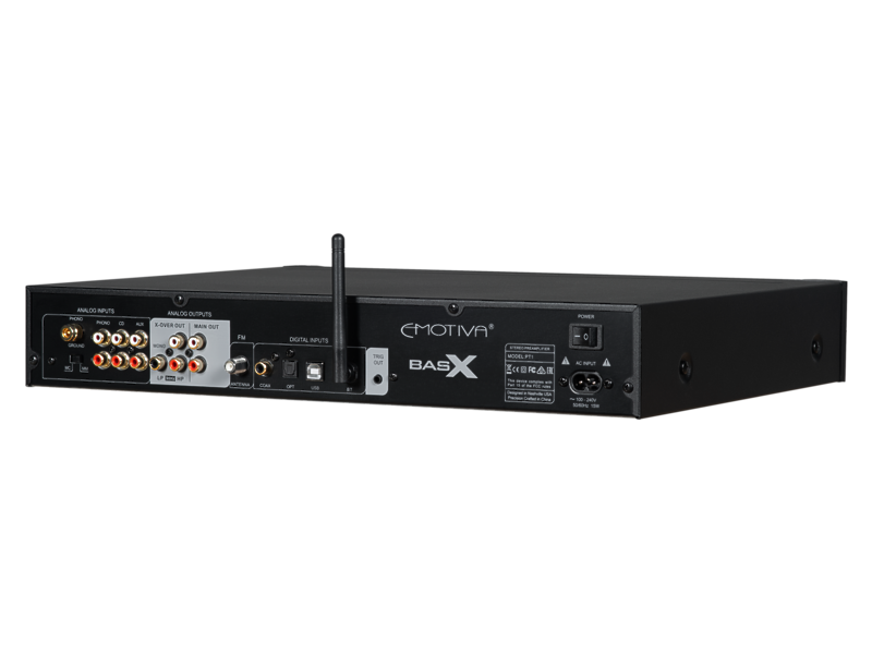 Предварительный усилитель Emotiva BasX PT1 Stereo Preamplifier/DAC/Tuner артикул 256040Si-1 фото 5