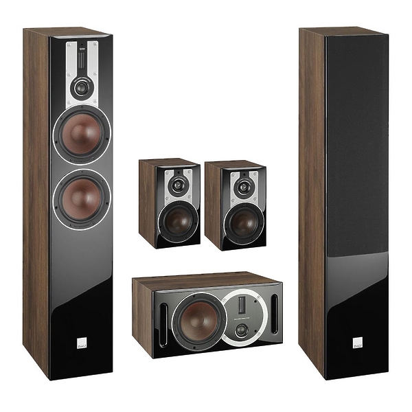 Комплект акустики Dali Opticon 6 5.0 walnut артикул 204129Si-1