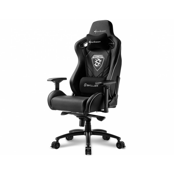 Кресло игровое Sharkoon SKILLER SGS4 BK артикул 269928Si-1