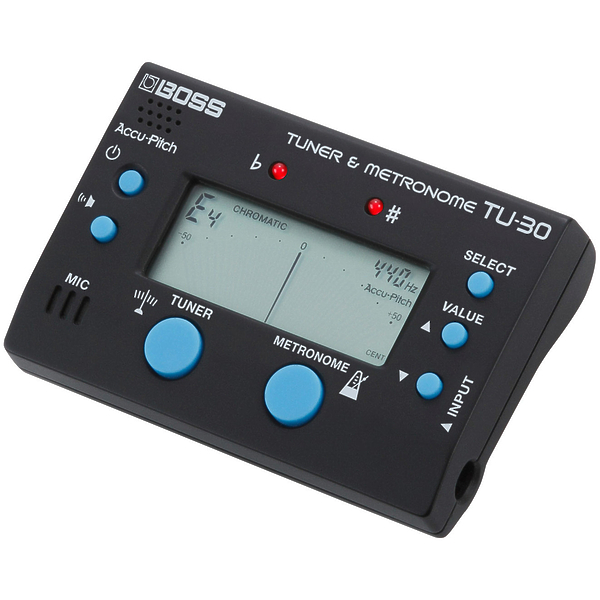 Тюнер и метроном Boss TU-30 артикул 224654Si-1 фото 3