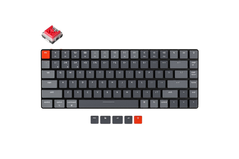 Беспроводная механическая ультратонкая клавиатура Keychron K3E1 артикул 267332Si-1
